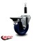 Service Caster 4'' Solid Poly Swivel 7/8'' Expanding Stem Caster with Brake SCC-EX20S414-SPUS-PLB-78 - alternate 2